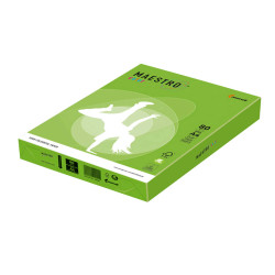 Carta Maestro Color - A4 - 80 gr - verde forte MA42 - Mondi - conf. 500 fogli