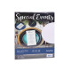 Carta metallizzata Special Events - A4 - 120 gr - bianco - Favini - conf. 20 fogli