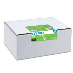 Rotolo 220 etichette LW 2093092 - 54 x 101 mm - carta - spedizione/badge - bianco - Dymo - value pack 6 pezzi