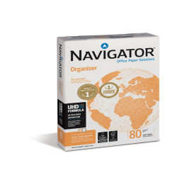 Carta Organizer - 2 fori - A4 - 80 gr - Navigator - conf. 500 fogli