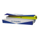 Carta plotter J.90 - 914 mm x 50 mt - 100 gr - inkjet - opaca - giallo fluo - As Marri