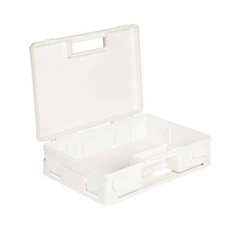 Valigetta Pronto Soccorso Vuota in polipropilene colore Verde cm 32 x 23 x 9
