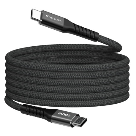 Verbatim - Cavo USB-C to USB-C 100W - Nero - 31863 - 120cm