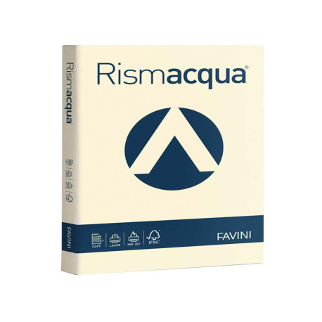 Carta Rismacqua - A4 - 90 gr - avorio 110 - Favini - conf. 300 fogli
