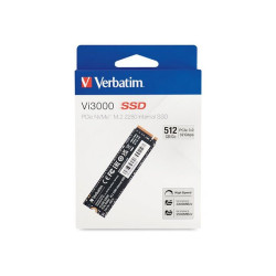 Verbatim Vi3000 - SSD - High Endurance - 512 GB - interno - M.2 2280 - PCIe 3.0 x4 (NVMe)