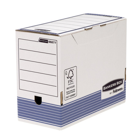 Scatola archivio Bankers Box System - A4 - 26 x 31,5 cm - dorso 15 cm - Fellowes