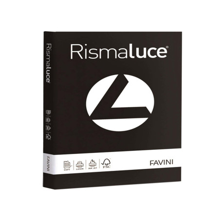 Carta Rismaluce - A4 - 90 gr - nero 63 - Favini - conf. 300 fogli