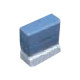 Brother 1850 - Timbro - preinchiostrato - blu - testo personalizzabile - 18 x 50 mm (pacchetto di 12)