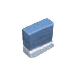 Brother 1850 - Timbro - preinchiostrato - blu - testo personalizzabile - 18 x 50 mm (pacchetto di 12)