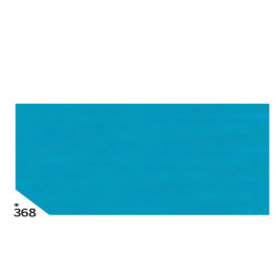 Carta velina - 50 x 70 cm - 20 gr - azzurro 368 - Rex Sadoch - busta 26 fogli