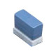 Brother 2770 - Timbro - preinchiostrato - blu - testo personalizzabile - 27 x 70 mm (pacchetto di 12)