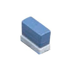 Brother 2770 - Timbro - preinchiostrato - blu - testo personalizzabile - 27 x 70 mm (pacchetto di 12)