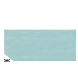 Carta velina - 50 x 70 cm - 20 gr - celeste 360 - Rex Sadoch - busta 26 fogli