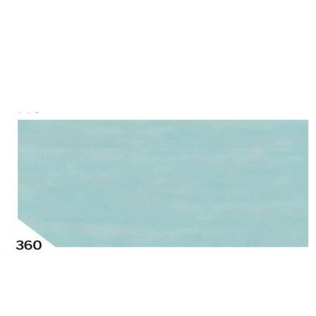 Carta velina - 50 x 70 cm - 20 gr - celeste 360 - Rex Sadoch - busta 26 fogli