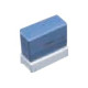 Brother 3458 - Timbro - preinchiostrato - blu - testo personalizzabile - 34 x 58 mm (pacchetto di 12)