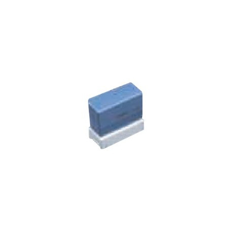 Brother 3458 - Timbro - preinchiostrato - blu - testo personalizzabile - 34 x 58 mm (pacchetto di 12)