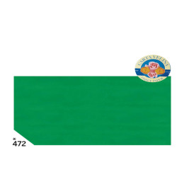 Carta velina - 50 x 70 cm - 20 gr - verde prato 472 - Rex Sadoch - busta 26 fogli