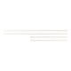 Samsung - Cornice decorativa per TV - 65" - bianco lucido - per Samsung GQ65LS03AAU, QE65LS03AAU, QE65LS03AU, QN65LS03AAF