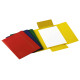 Cartella 3 lembi con elastico - A4 - dorso variabile - presspan - verde - Cartotecnica del Garda