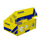 Scatola spedizioni Postal Box - S - 26 x 19 x 10 cm - giallo/blu - Blasetti
