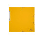 Cartella 3 lembi con elastico angolare - A4 - dorso 0,3 cm - cartoncino Lustrè - giallo - Exacompta