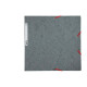 Cartella 3 lembi con elastico angolare - A4 - dorso 0,3 cm - cartoncino Lustrè - grigio - Exacompta