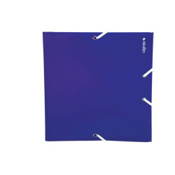Cartella 3 lembi con elastico angolare - A4 - PP - colori assortiti - Colorosa