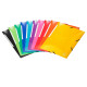 Cartella 3 lembi con elastico angolare Iderama - A4 - dorso 3,5cm - 10 colori assortiti - Exacompta