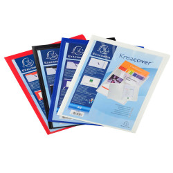Cartella di presentazione con 2 alette Kreacover - A4 - PP - colori assortiti - Exacompta