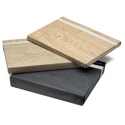 Cartella portaprogetto Wood - 24,5 x 35 cm - dorso 3 cm - colori assortiti - Colorosa