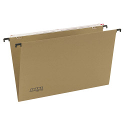 Cartella sospesa Avana - cassetto - interasse 33 cm - fondo V - 31,3 x 24,5 cm - avana - Bertesi