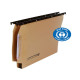 Cartella sospesa Cartesio Eco-logica - armadio - 33 cm - fondo U - 33 x 28 cm - avana - Bertesi
