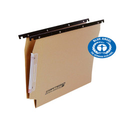Cartella sospesa Cartesio Eco-logica - armadio - 33 cm - fondo V - 33 x 28 cm - avana - Bertesi