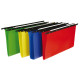 Cartella sospesa Cartesio PP - cassetto - PPL - interasse 39,5 cm - fondo V - 37 x 25 cm - colori assortiti - Bertesi