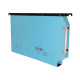 Cartella sospesa Joker - armadio - interasse 33 cm - fondo U - 33 x 28 cm - blu - Bertesi