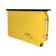 Cartella sospesa Joker - armadio - interasse 33 cm - fondo U - 33 x 28 cm - giallo - Bertesi