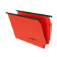 Cartella sospesa Joker - armadio - interasse 33 cm - fondo V - 33 x 28 cm - rosso - Bertesi