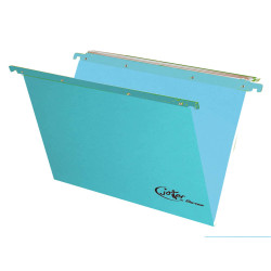 Cartella sospesa Joker - cassetto - interasse 33 cm - fondo V - 31,3 x 25 cm - blu - Bertesi