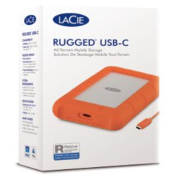 5TB LACIE RUGGED HDD USB-C