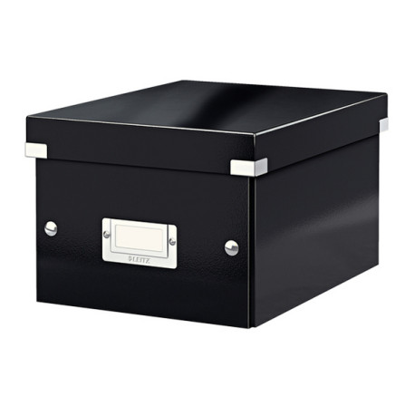 Scatola archivio Click & Store - 22x16x28,2cm (A5) - nero - Leitz