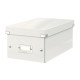 Scatola archivio Click & Store - per DVD - 20,6x14,7x35,2 cm - bianco - Leitz