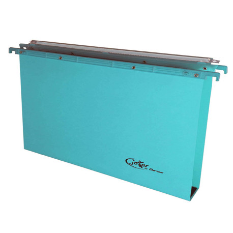Cartella sospesa Joker - cassetto - interasse 39 cm - fondo U - 37 x 25 cm - blu - Bertesi