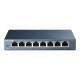 TP-Link TL-SG108 8-port Metal Gigabit Switch - Switch - unmanaged - 8 x 10/100/1000 - desktop