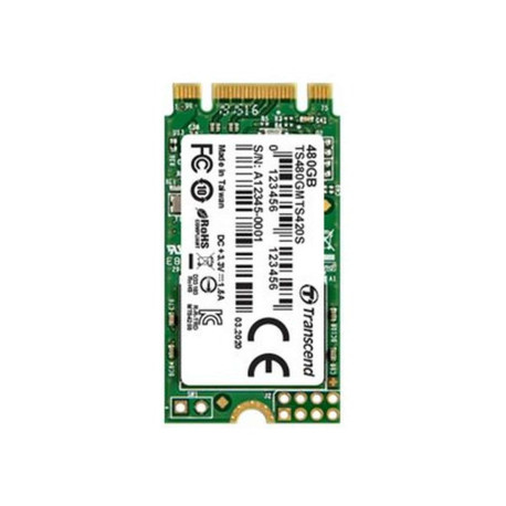 Transcend 420S - SSD - 480 GB - interno - M.2 2242 - SATA 6Gb/s