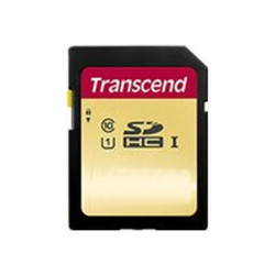Transcend 500S - Scheda di memoria flash - 8 GB - UHS-I U1 / Class10 - UHS-I SDHC