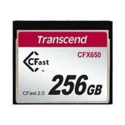 Transcend CFast 2.0 CFX650 - Scheda di memoria flash - 256 GB - CFast 2.0