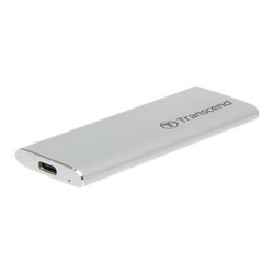 Transcend ESD260C - SSD - 1 TB - esterno (portatile) - USB 3.1 Gen 2 - argento