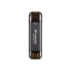 Transcend ESD310C - SSD - 256 GB - esterno (portatile) - USB 3.2 Gen 2x1 (USB-C connettore) - nero