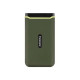 Transcend ESD380C - SSD - 2 TB - esterno (portatile) - USB 3.2 Gen 2x2 - verde militare