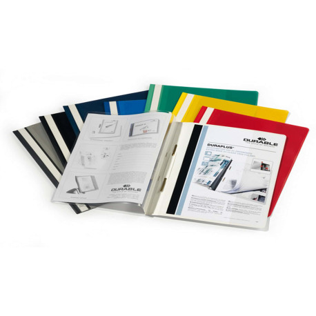 Cartellina ad aghi Duraplus - A4 - PP - bianco - Durable